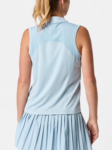 Asics Womens Court Tank Grey Blue