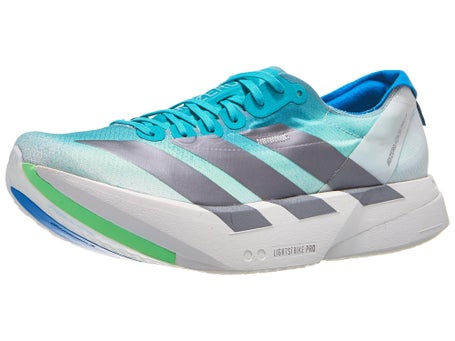 adidas adizero Adios Pro 4\Mens Shoes\Aqua/Iron/Grey