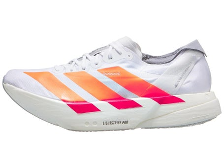 Scarpe adidas adizero Adios Pro 4 White Orange Red Uomo
