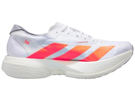 adidas adizero Adios Pro 4\Mens Shoes\White/Orange/Red