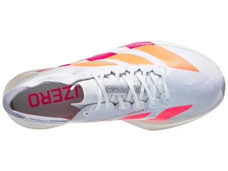 adidas adizero Adios Pro 4\Mens Shoes\White/Orange/Red