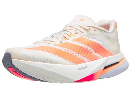 adidas adizero Boston 13\Womens Shoes\White/Orange
