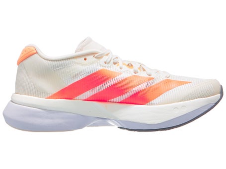 adidas adizero Boston 13\Womens Shoes\White/Orange