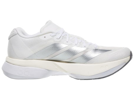 adidas adizero Boston 13\Womens Shoes\White/Silver/Gry