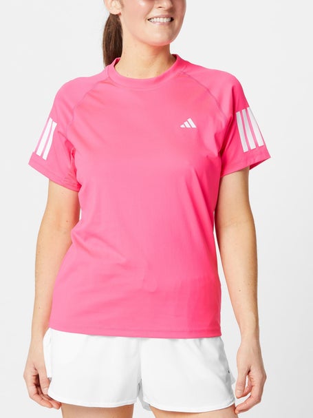 Camiseta mujer adidas Club 3 bandas