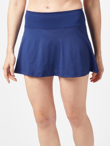 adidas Damen Club Tennisrock Marineblau