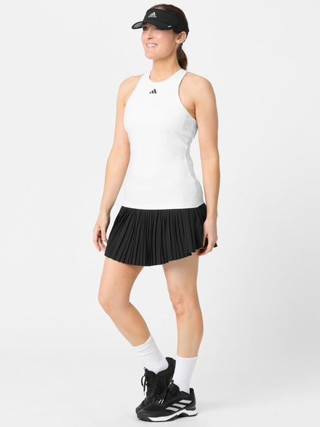 adidas Womens Core Club Pleat Skirt - Black