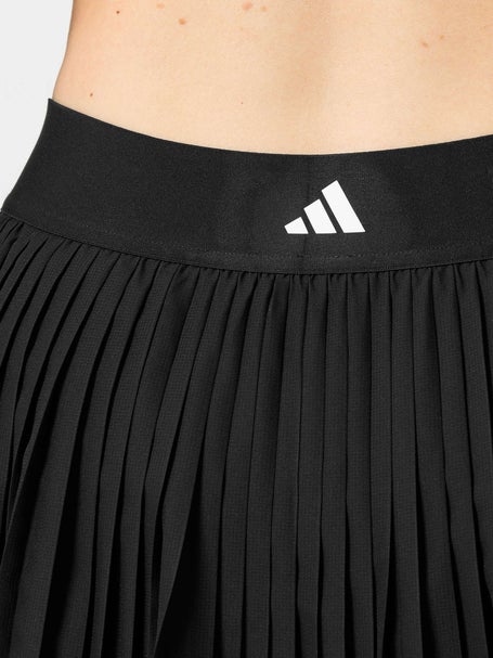 adidas Womens Core Club Pleat Skirt - Black