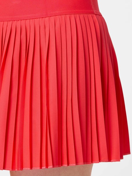 adidas Womens Club Pleat Skirt - Red