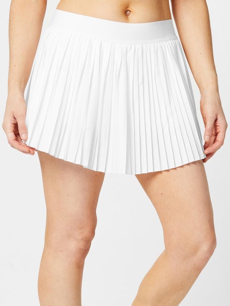Falda plisada mujer adidas Core Club Blanco