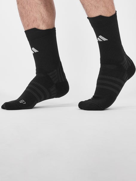 adidas Tennis Crew Socks Black/White | Total Padel