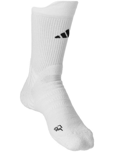 Chaussettes tennis Adidas Crew Tech - Coloris blanc ou noir