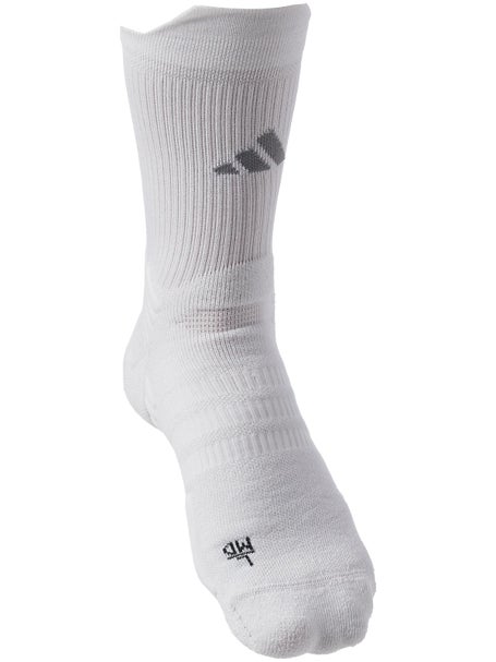 adidas Tennis Crew Socks White/Grey