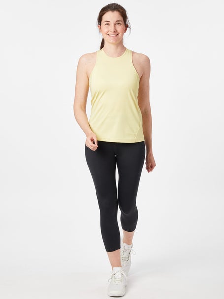 adidas Womens Spring Club Tank - Yellow