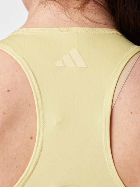 adidas Womens Spring Club Tank - Yellow