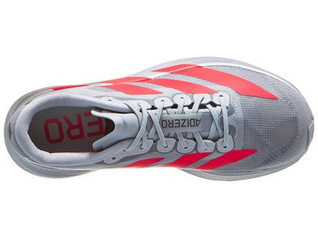 adidas Adizero Evo SL\Womens Shoes\Silver/Red/Iron