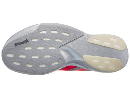 adidas Adizero Evo SL\Womens Shoes\Silver/Red/Iron