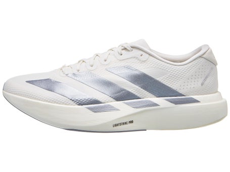 adidas adizero Evo SL Woven\Mens Shoes\White/Silver