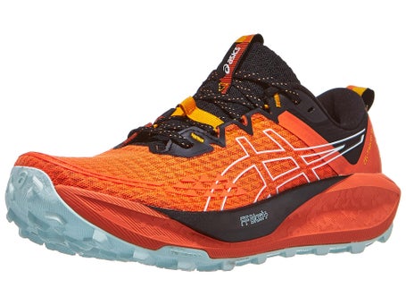 ASICS Gel Trabuco 13\Men Shoe\Nova Orange/Pure Aqua
