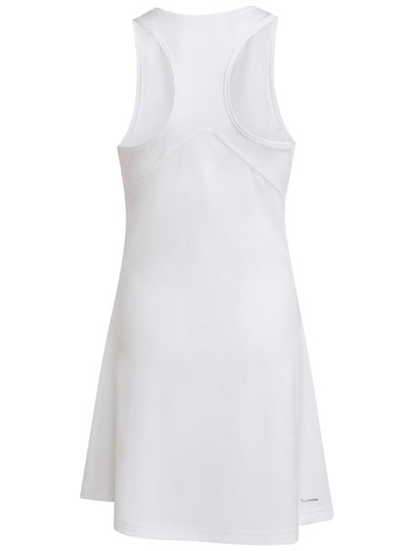adidas Girls Core Club Dress White
