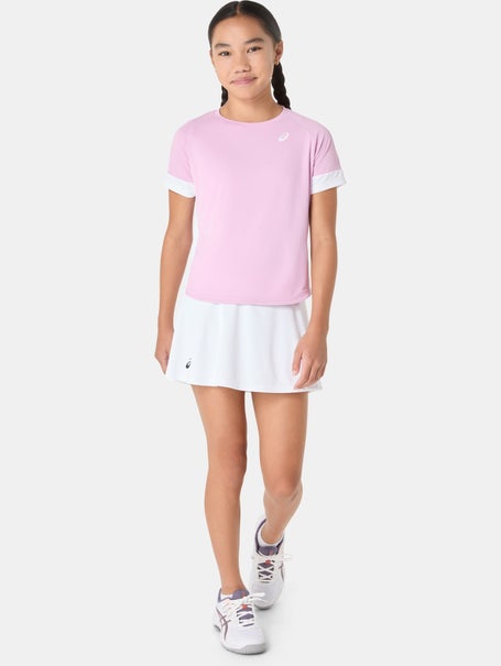 Asics Girls Core Tennis Skirt White