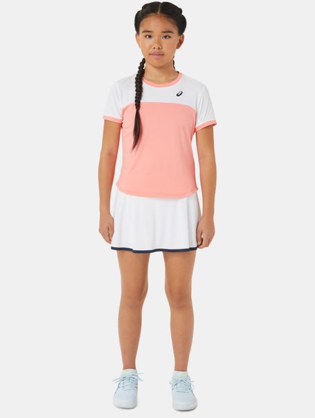 Asics Girls Core Tennis Skirt White
