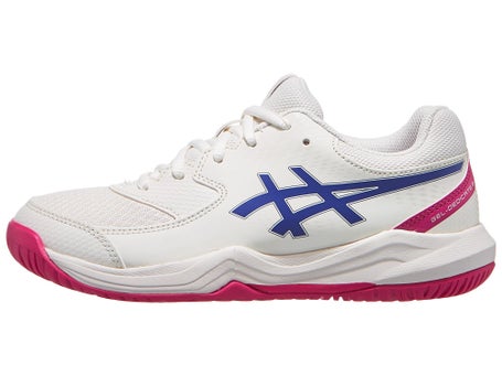Asics Gel Dedicate 8 GS\Cream/Dark Cobalt Junior Shoes