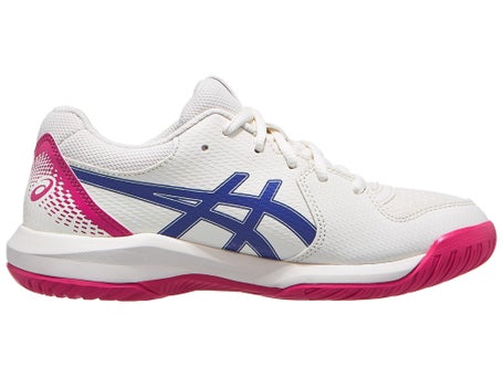Asics Gel Dedicate 8 GS\Cream/Dark Cobalt Junior Shoes