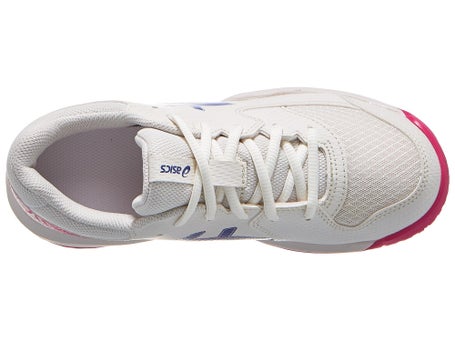 Asics Gel Dedicate 8 GS\Cream/Dark Cobalt Junior Shoes