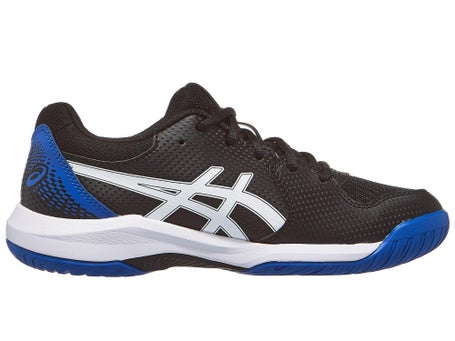 Asics Gel Dedicate 8 GS Black/Tuna Blue Junior Shoes