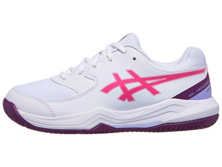 Asics Gel Dedicate 8 Padel\Wh/Dragon Fruit Junior Shoes
