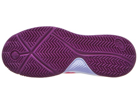 Asics Gel Dedicate 8 Padel Kinderschuh Weiß Dragon Fruit
