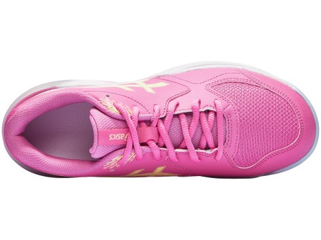 Asics Gel Dedicate 9 GS\Dragon Fruit/Yellow Junior Shoe