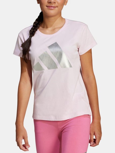 adidas Girls Spring Metallic Stripes Top