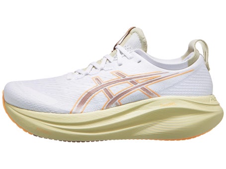 ASICS Gel Nimbus 27 Herren LAufschuhe White Fawn