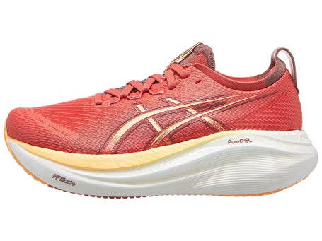 Zapatillas mujer ASICS Gel Nimbus 27 Dark Pink Clay Orange