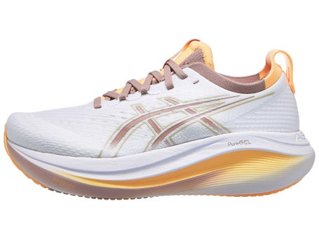 Chaussures Femme ASICS Gel Nimbus 27 White Fawn