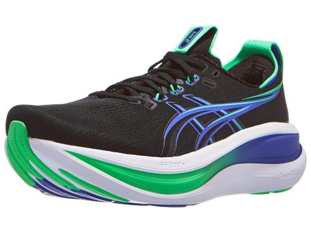 ASICS Gel Nimbus 28\Mens Shoes\Black/Cobalt Burst