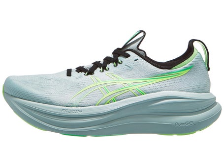 ASICS Gel Nimbus 28\Mens Shoes\Cold Moss/Illum Green