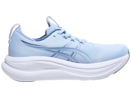 ASICS Gel Nimbus 28\Womens Shoes\Solid Air/Calm Ingigo