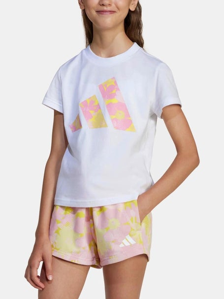 adidas Girls Spring Flower Top