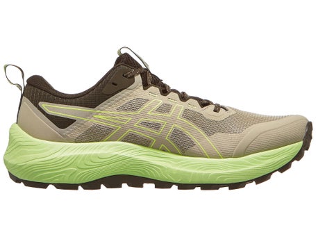 ASICS Gel Trabuco Terra 3\Mens Shoes\Khaki/Lime Green