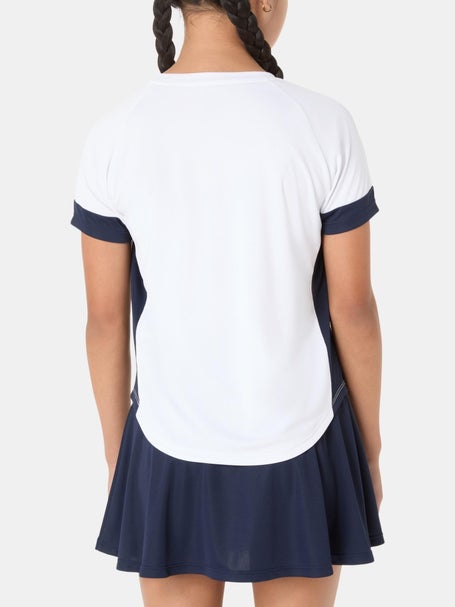 Asics Girls Spring Tennis Top White