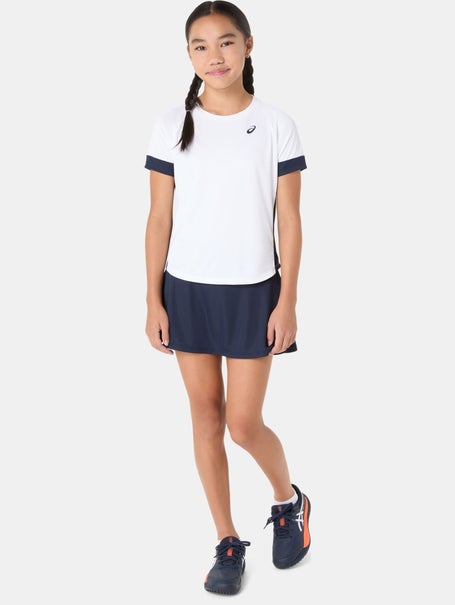 Asics Girls Spring Tennis Top White