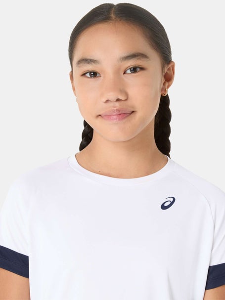 Asics Girls Spring Tennis Top White
