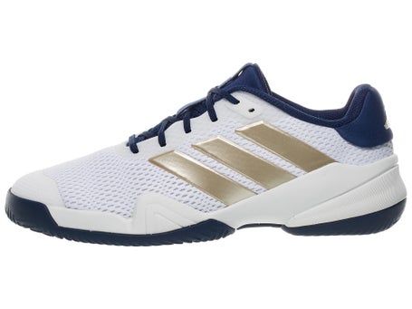 adidas Barricade K AC\White/Dark Blue Junior Shoes