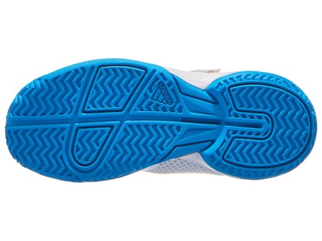 adidas Courtflash K Comfort AC\White/Aqua Junior Shoes