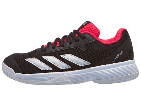 adidas Courtflash K AC\Black/Silver Junior Shoes