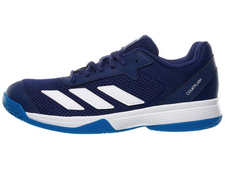 adidas Courtflash K AC\Dk Blue/White Junior Shoes