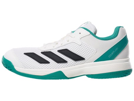 adidas Courtflash K AC\Off White/Teal Junior Shoes